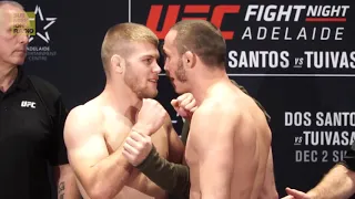 UFC ADELAIDE  Official Staredowns Highlights