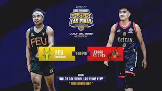 FEU Tamaraws vs Letran Knights | 2023 Bola.TV Asiabasket Las Piñas Championship