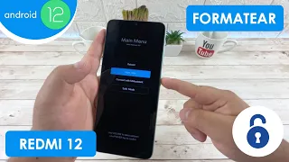 Formatear Xiaomi Redmi 12 | Android 12