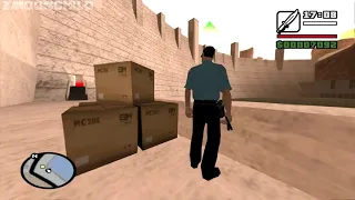 First-Person mod - GTA San Andreas - Dam and Blast - Heist mission 3