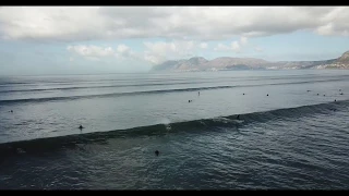 Muizenberg from a drone