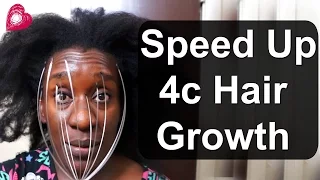 3 WAYS To GROW Natural HAIR FASTER| Easy Scalp Massaging Methods