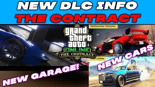 GTA 5 Online THE CONTRACT NEW DLC UPDATE INFO about GARAGE, DLC CARS & MORE!