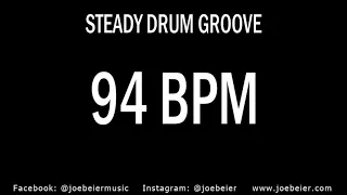 94 BPM  - Rock Drum Beat - Backing Track - Practice Tool