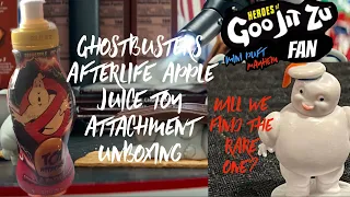 Ghostbusters Afterlife Apple Juice Toy Attachment Unboxing