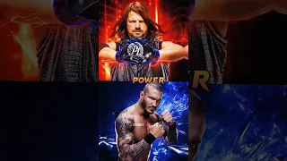 Randy Orton vs Aj Styles comparison #shorts #youtubeshorts #wwe