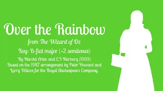 Over the Rainbow (theatre karaoke/instrumental) - The Wizard of Oz