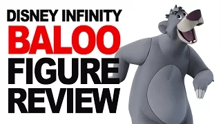 Disney Infinity: Baloo (Jungle Book) Toy Figure Review & Unboxing!