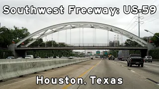 Interstate 69 North - Houston, Texas - The Southwest Freeway & The Eastex Freeway