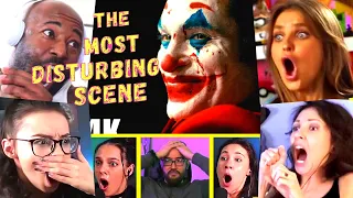 REACTORS TOTALLY SHOCKED!! at JOKER KILLS MURRAY Scene in JOKER (2019) - EPIC REACTIONS!! [AR]