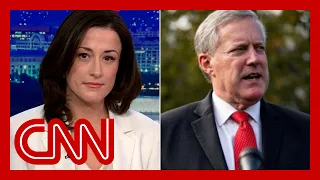 Cassidy Hutchinson weighs in on new charges against former boss Mark Meadows