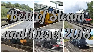Best of Steam and Diesel on Mainline and Heritage 2018