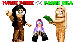 FAMILIA POBRE VS FAMILIA RICA en ROBLOX BROOKHAVEN RP - KATY ROBLOX