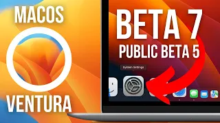 macOS Ventura Beta 7 - What's New?