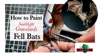 How to paint: Soulblight Gravelords Zombie Fell Bats