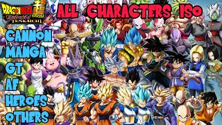 ULTIMATE DBZ BT3 | OVER 500 CHARACTERS | ISO