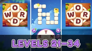 Word Spells Levels 21 - 34 Answers