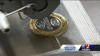 The coin set to kick off Super Bowl LVIII was made right here in Central Florida