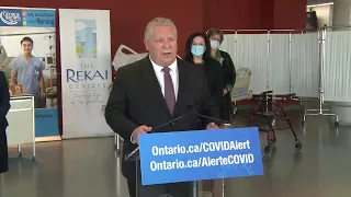 Premier Ford provides an update in Toronto | Dec 17