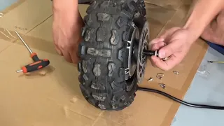 YUME How to replace the tubless tire