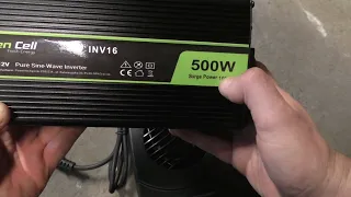 Przetwornica 12V/230V 500W/1000W Czysty sinus