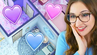 the sims 4 but every room is a different pastel color