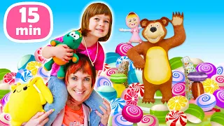 Mommy for Lucky! Kids play toys & baby dolls. Playground for kids. Family fun video for kids.