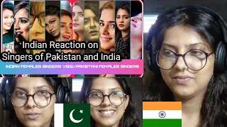 Indian Reaction On Indians Female Singers vs(&) Pakistani Female Singers|| Battle of Voices||