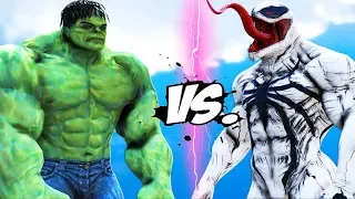 The Incredible Hulk VS Anti-Venom - EPIC BATTLE