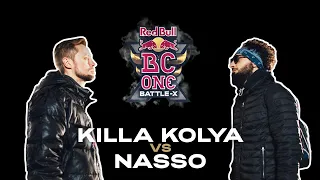 Killa Kolya vs. Nasso | Red Bull BC One Battle-X France