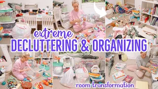 EXTREME DECLUTTERING AND ORGANIZING // HOME ORGANIZATION // CLEANING MOTIVATION // CLEAN WITH ME