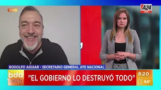 🗣 "Hoy Adorni no tiene quien le sirva café" - Rodolfo Aguiar, ATE