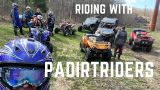 Who are the PAdirtriders? We ride with them at Locust Gap, PA