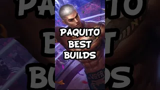 PAQUITO BUILDs YOU NEED TO KNOW 😳| PAQUITO BEST BUILD 2023 #shorts #mobilelegends #short