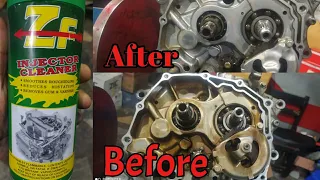 Honda CG 125 engine clean test with injecter cleaner