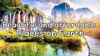 Top 25 Most Beautiful And Cheapest places on Earth || Ultimata Travel Guide