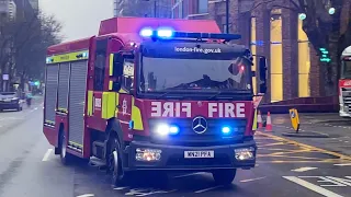 *A236* - Euston’s Fire Rescue Unit responding to an incident in east London - London Fire Brigade