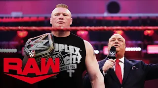 Paul Heyman predicts pain for Drew McIntyre at WrestleMania: Raw, March 23, 2020