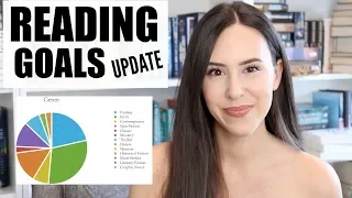 Reading Goals Update 2018 + Stats! || Books with Emily Fox