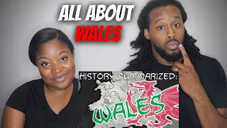 🇬🇧 American Couple Reacts "History Summarized: Wales"