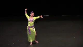 Belly Dance Competition 2018 | Rou-Jiee Yeap | Baladi Ya Wad | Zoe Liting Choreography