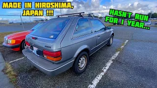 Reviving a 319k Mile 5 Speed Manual 1989 Mazda 323!!! Hasn't Run For 1 Year! Sad Little Go Cart!