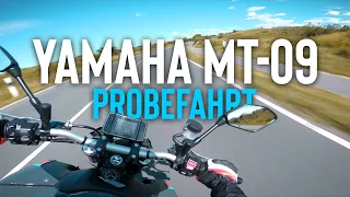 YAMAHA MT-09 2021 Probefahrt inkl. 0-100 Test, Sound