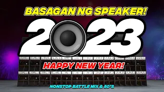 BASAGAN NG SPEAKER 2023 🔈Sound Check | Dj Rowel Battle Mix & 80's