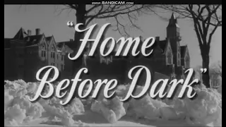 Home Before Dark (1958) title sequence
