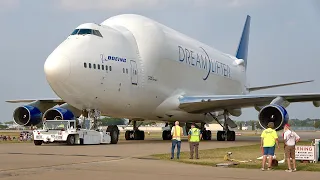 Boeing 747 Dreamlifter Arrives at Oshkosh | EAA Airventure Oshkosh 2023