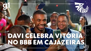 Fantástico acompanha a volta do campeão Davi para Cajazeiras, bairro onde cresceu em Salvador