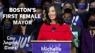 Boston elects Michelle Wu as its first female and first Asian American mayor