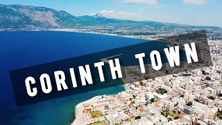 Corinth Town by drone - Miasto Korynt | GREECE 🇬🇷