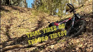 Montesa 4ride on trial tires and enduro tires